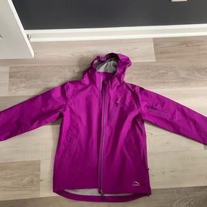 LL Bean outer shell/wind breaker & rain coat